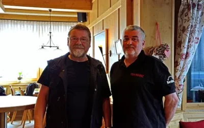 Jürgen von der Lippe im Restaurant Berghäusl