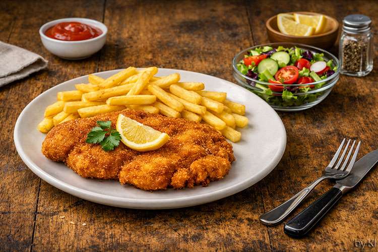 Schnitzel & Rumpsteak im Berghäusl